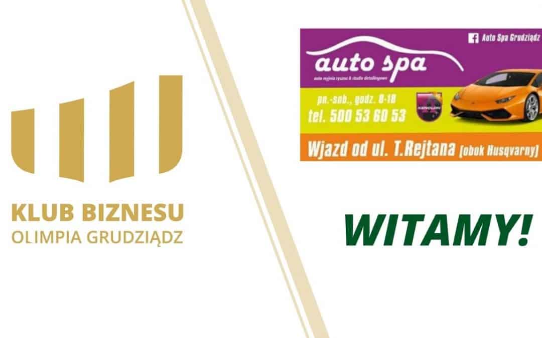 Auto Spa dołącza do grona sponsorów Olimpii Grudziądz!