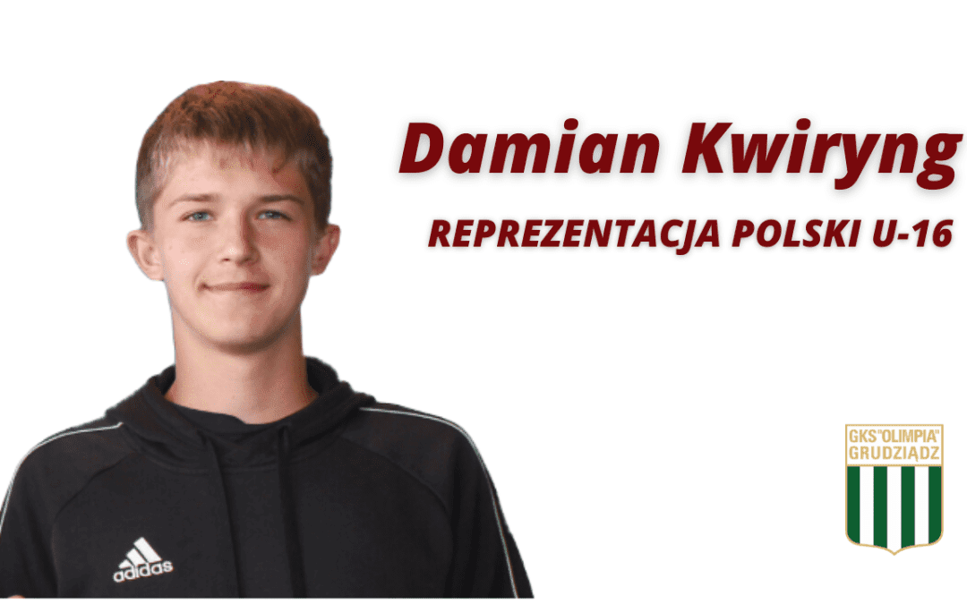 Damian Kwiryng z powołaniem na zgrupowanie konsultacyjne Reprezentacji Polski U-16!