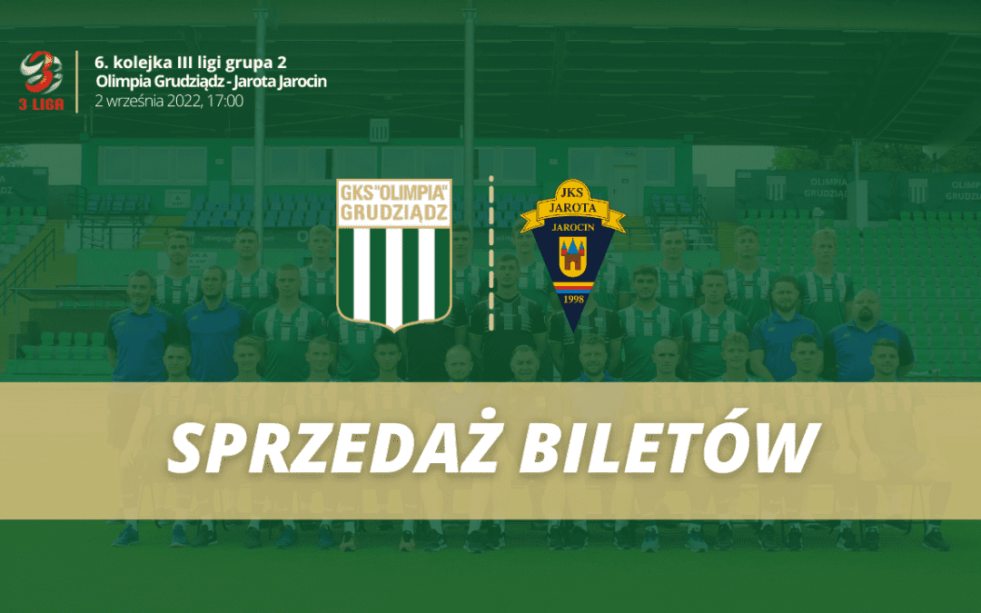 Sprzedaż biletów na mecz z Jarotą Jarocin