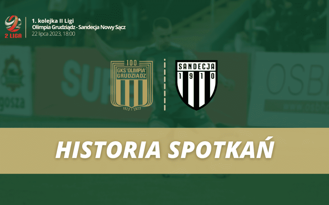 Historia spotkań z Sandecją Nowy Sącz