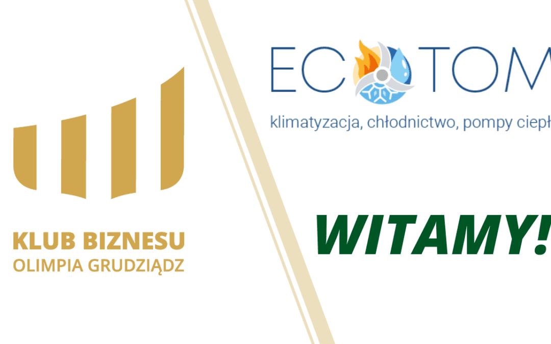 Firma Ecotom sponsorem Olimpii Grudziądz!